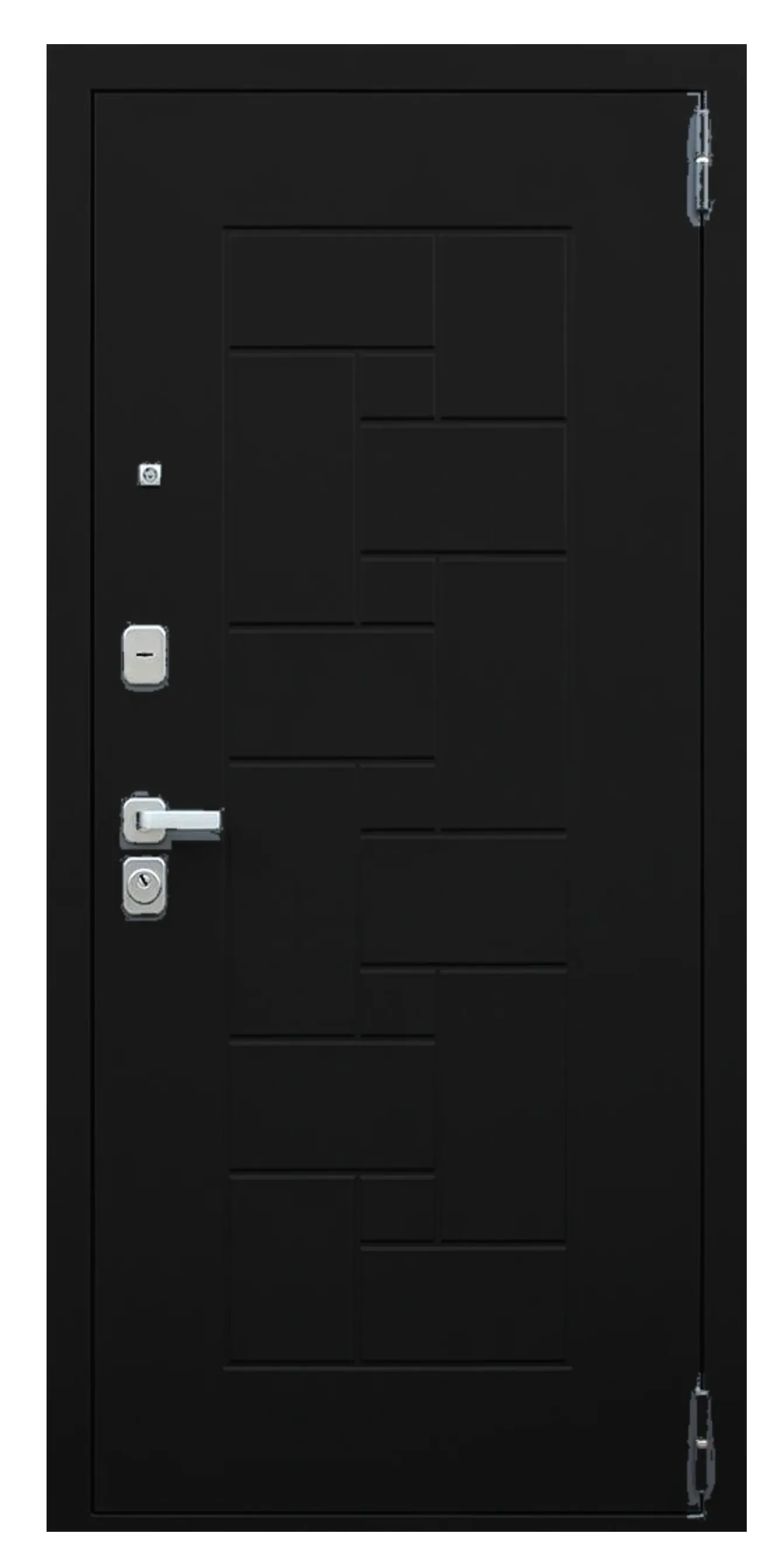 Стальная дверь «Вижн» с зеркалом